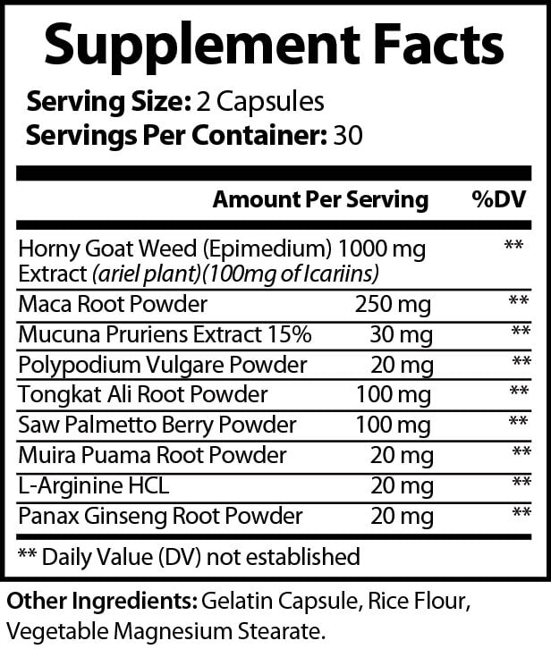 IBEX Horny Goat Weed Blend
