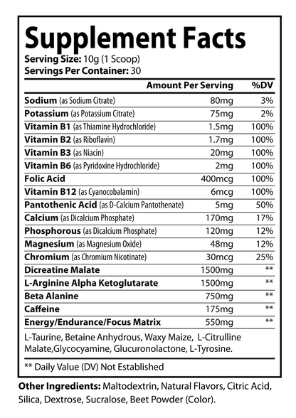 Avalanche - Pre-Workout - Watermelon