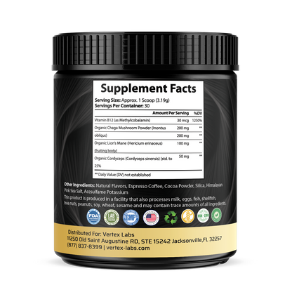 Daybreak Organic Mushroom Complex - Espresso Coffee