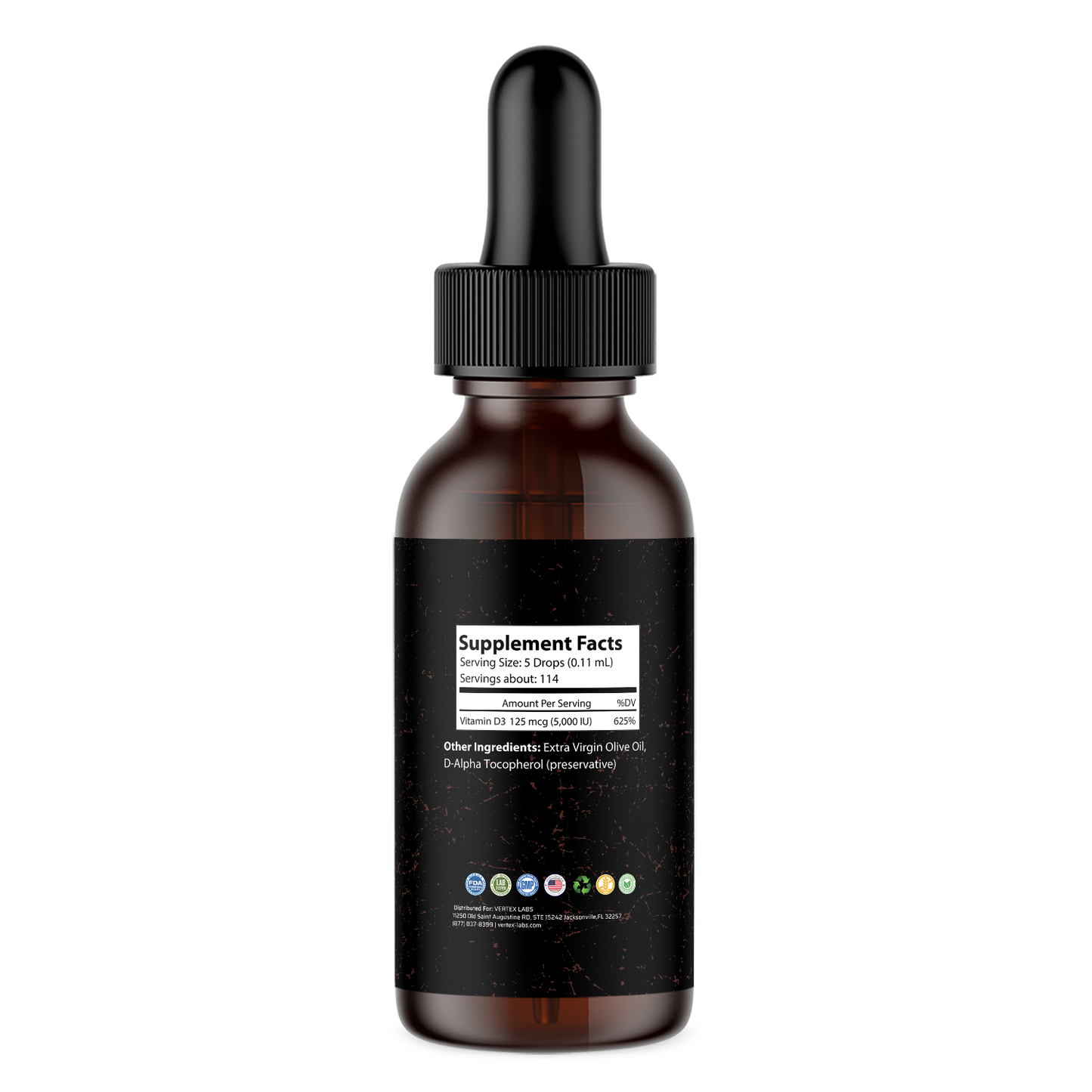 Liquid D3 Ultra - High Potency/Naturally Sourced