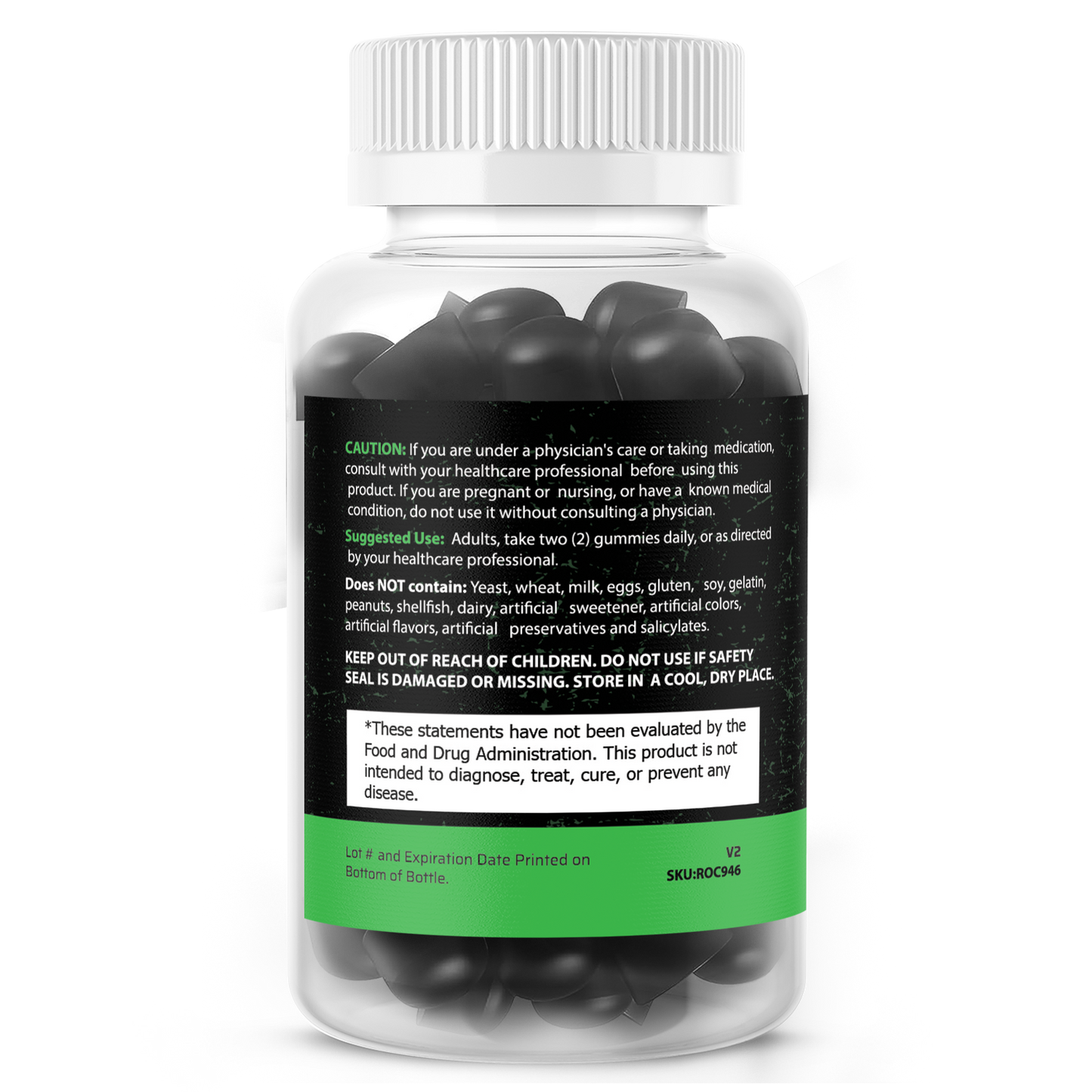 Forager Mushroom Complex Gummies - Raspberry