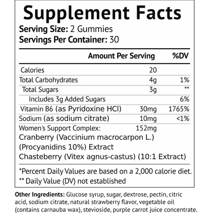 Hormone Support For Her Gummies - Strawberry